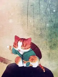 她将唐朝美女画成猫,萌化15万粉丝,原来被猫统治的世界是这样的