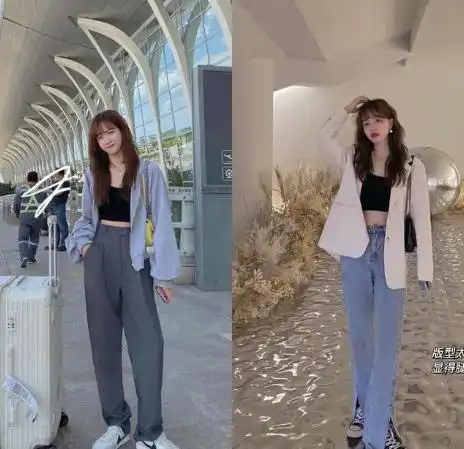 初秋韩系甜美风适合青春的你,这14套清新优雅的穿搭,谁穿谁美