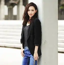 女明星们攻气十足的西装帅照喜欢赵丽颖又萌又帅