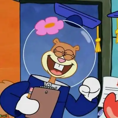 海绵宝宝闺蜜头像一对2张海绵宝宝头像女生版超萌