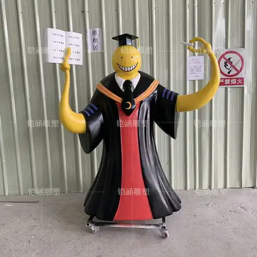 如何通过卡通人物雕塑来制造亮点