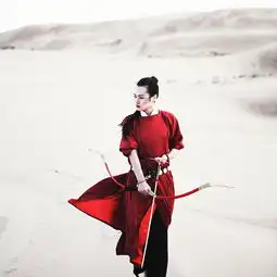 道家系古风头像人像摄影