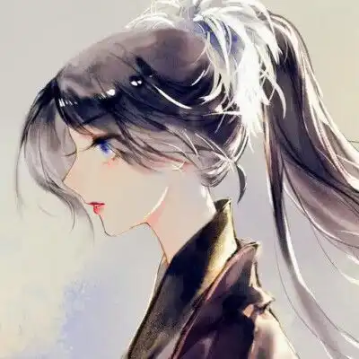 古风系女生头像高清动漫