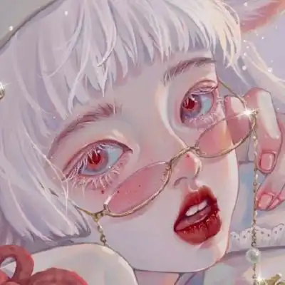 ins手绘女生头像过去从来不是衡卡通动漫头像我要个性网