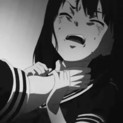 恐怖动漫头像女恐怖黑暗血腥头像女生