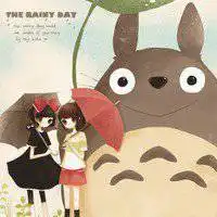 男孩抱着猫的卡通头像