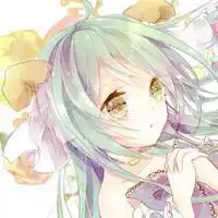 女生托腮头像动漫