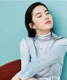 女神刘亦菲仙女系时尚发型