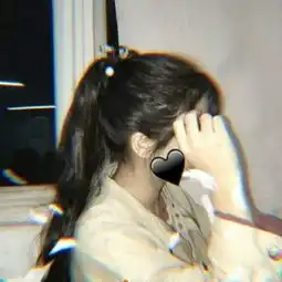 清纯女生头像背影图片