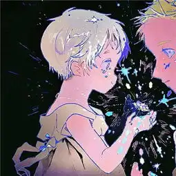 粉色少女系动漫情头陪伴幸福