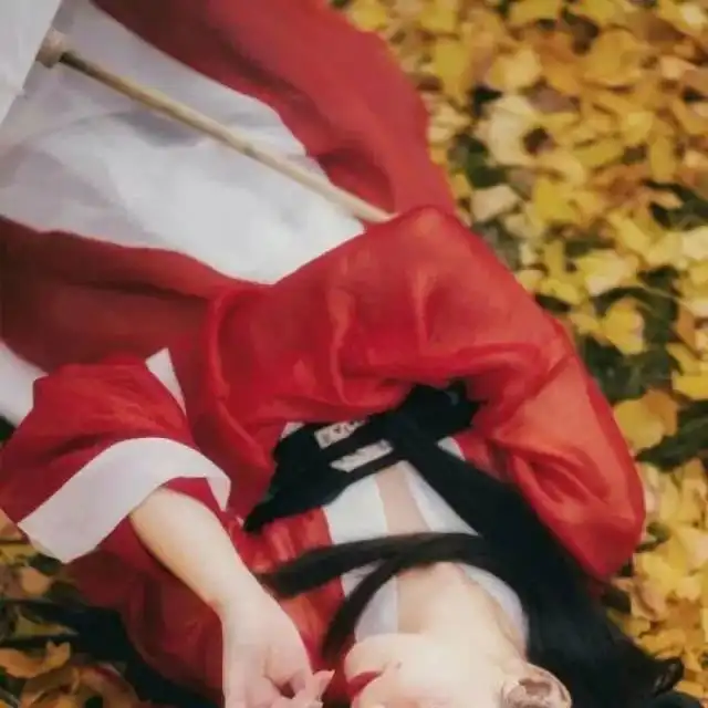 红色系头像红尘一遇,相思一生