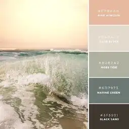 优质的自然风光系rgb配色方案素材整理