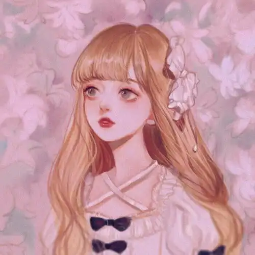 自带仙气的小姐姐漫头