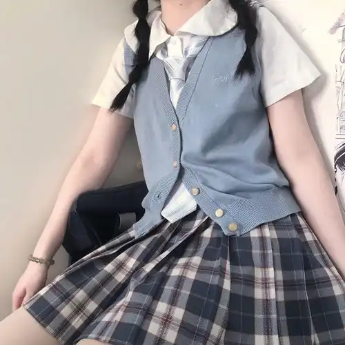 真人女头宝藏头像jk系列