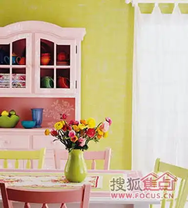 合肥装修宝典墙面大面积用色的经典案例