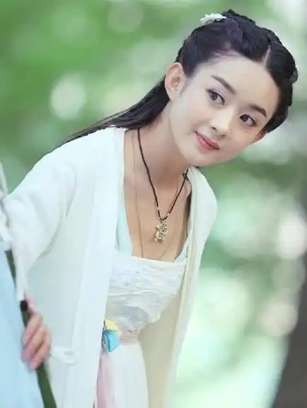 八大白衣美人,阿娇赵丽颖郑爽杨幂刘亦菲张柏芝,谁仙气飘飘