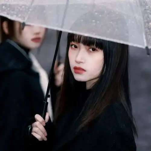 狼系女生头像屈楚萧