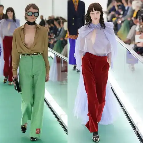 gucci女孩的穿搭竟然也可以这么美