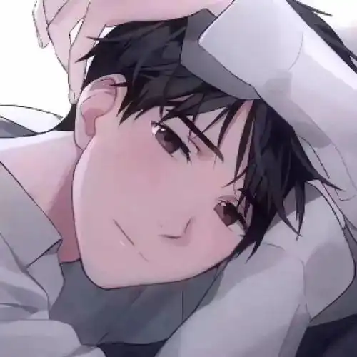 黑色系男头动漫头像女生