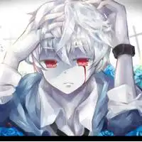 面具下哭泣的动漫头像微信头像图片大全