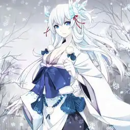 有没有,雪女的图片,日本动漫里面的雪女图片,求大神们给几张,谢谢