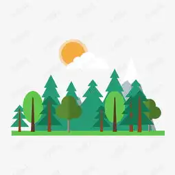 矢量手绘卡通树木素材图片免费下载高清psd千库网图片编号11534770