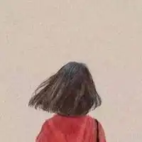 qq头像女生红衣服现代女生传红衣服背影qq头像