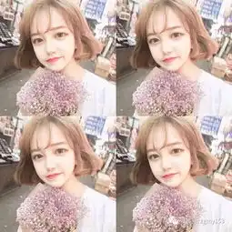 韩系风短发超级提升气质哦