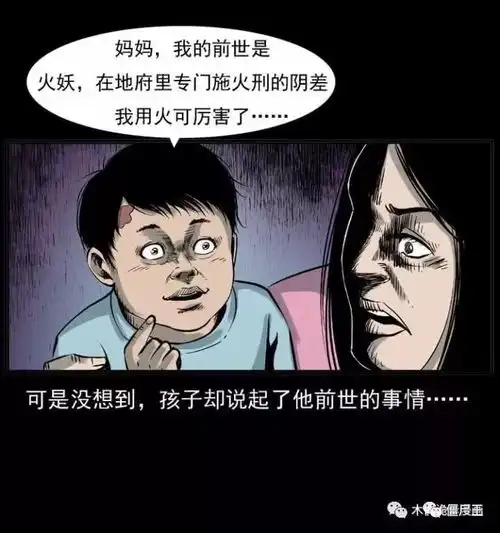 恐怖漫画诡案实录之纵火男孩僵尸王