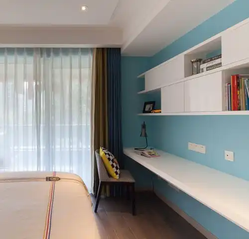 123㎡现代简约三居装修案例效果图土巴兔装修网