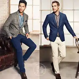 我就想问如何穿好一件休闲西装