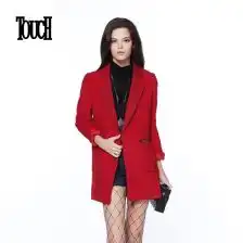 羊毛欧美呢大衣
