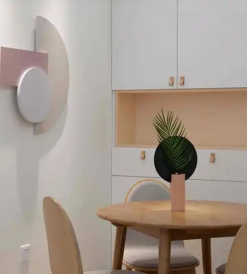 头次见如此温柔的家,坚持素色主义,纯色系的装修温馨好看