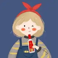 坐着喝饮料的情侣头像拿着饮料喝的情侣头像