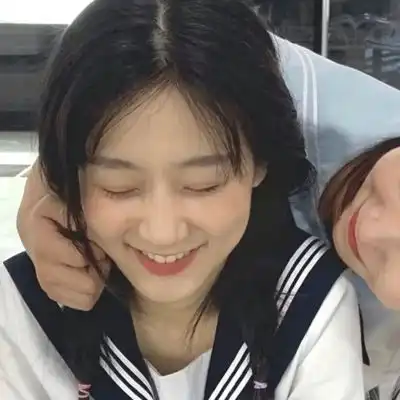 黑色系闺蜜头像二人一人