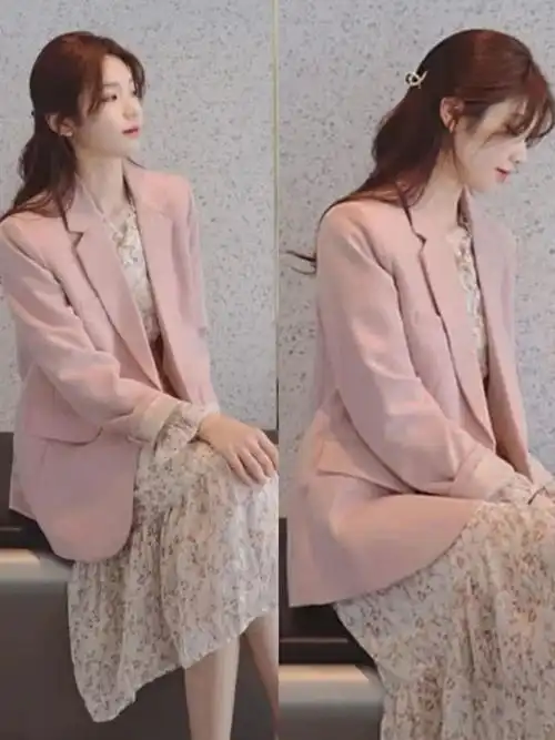 甜甜的粉色系穿搭来了温柔佳人甜度值爆表,萌化你的少女心