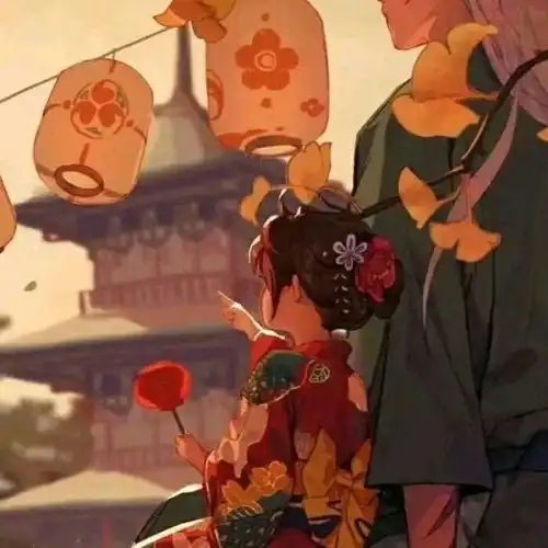 京剧动漫头像古风情侣头