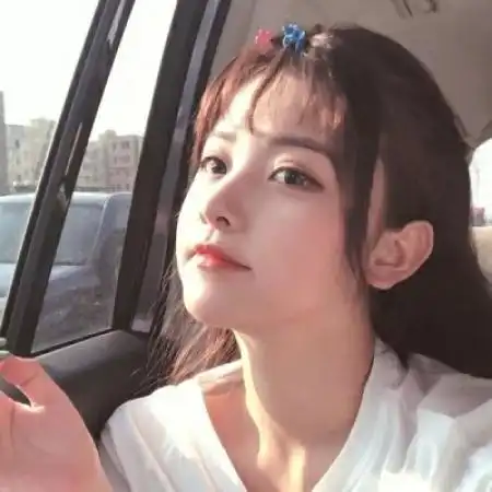 呆萌系头像真人图片超写