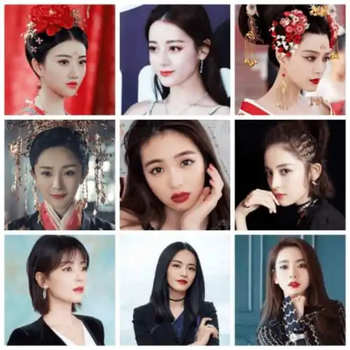 中式妆容崛起,比起韩系日系更有古典韵味,景甜的柳叶眉美如画