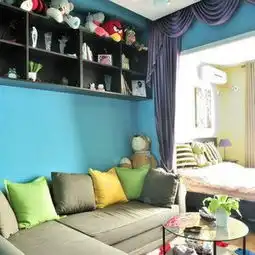 清新小户型创意生活用品混搭现代气息与实用主义结合的榻榻米效果图