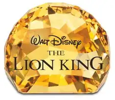 狮子王入园施华洛世奇的disney角色系列