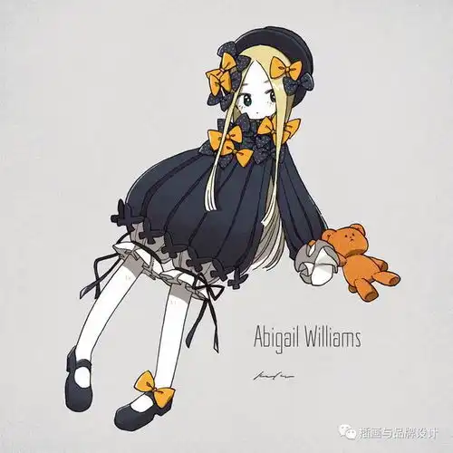 插画丨萌系二次元简笔画美少女,概括充满青春活力的少女日常
