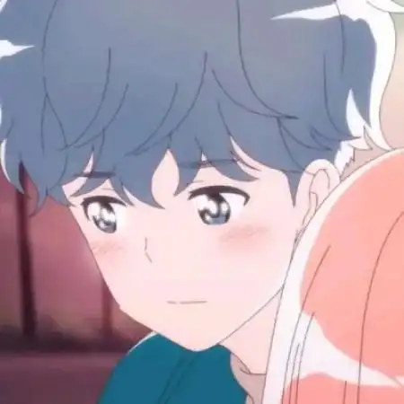 超甜情侣头像动漫猫系虹