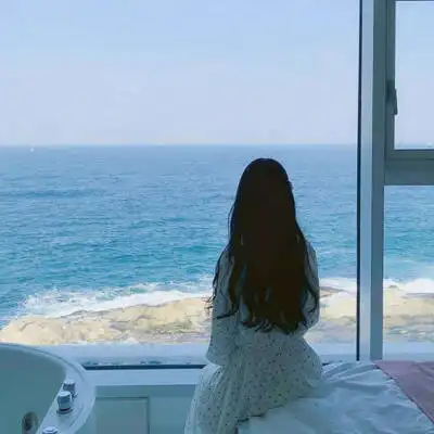 韩系女生头像背面背面