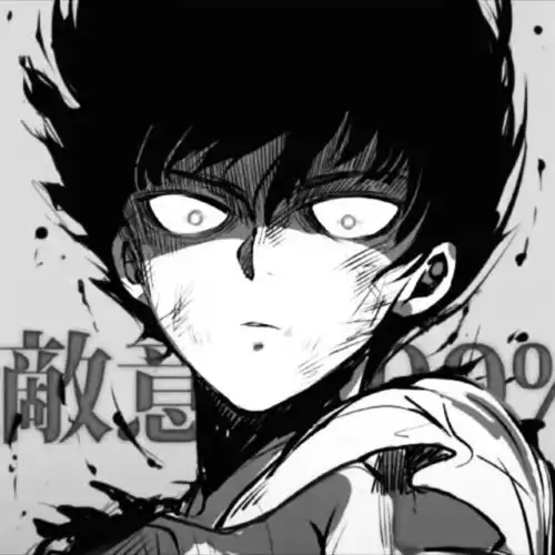 动漫男头黑白头像yyds