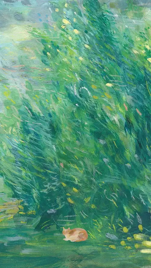 qq头像绿色系壁纸