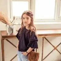 微信头像女孩子超萌小孩微信头像图片大全