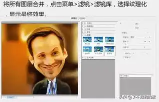 ps教程用ps液化滤镜制作真人漫画头像图片