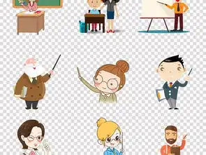 可爱卡通男老师女老师讲课黑板上课背景png素材图片模板下载13.84mb其他大全