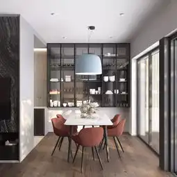 3款简单又精致的客厅设计,基于灰色基础上的多彩搭配